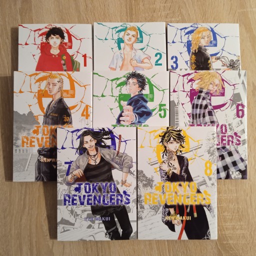 Zdjęcie oferty: Manga Tokyo Revengers - tomy 1-8