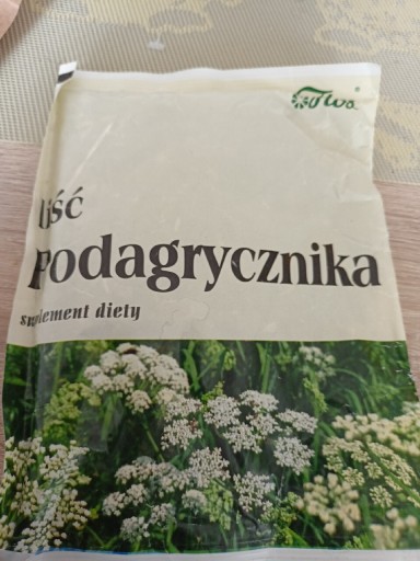 Zdjęcie oferty: Liść podagrycznika Flos 50g