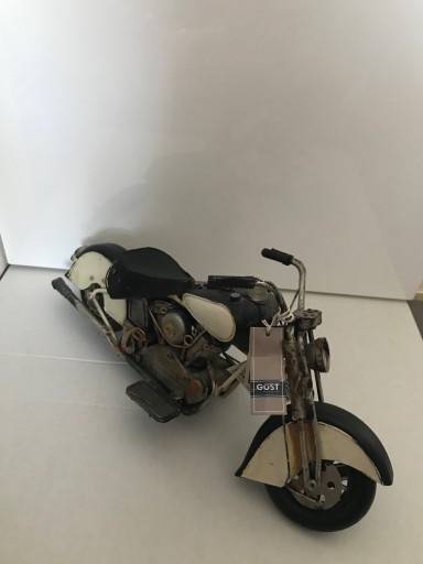Zdjęcie oferty: Dekoracyjny Metalowy Model Motocyklu