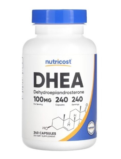Zdjęcie oferty: Nutricost, DHEA , 100 mg , 240 Capsules