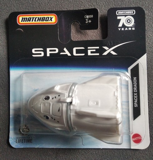 Zdjęcie oferty: MATCHBOX . SPACEX  DRAGON . Statek kosmiczny .