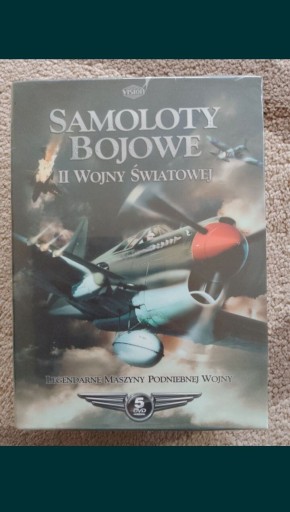 Zdjęcie oferty: DVD Samoloty bojowe II wojny światowej 