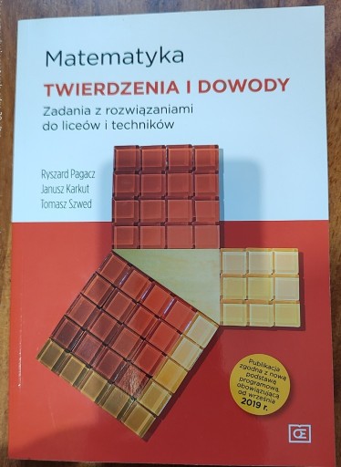 Zdjęcie oferty: !NOWA! Matematyka Twierdzenia i dowody. Pagacz