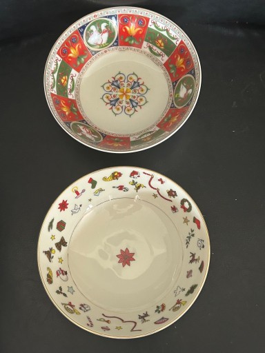 Zdjęcie oferty: Włoska porcelana 2 miseczki TAITU E. BERGAMIN