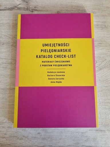 Zdjęcie oferty: Umiejętności pielęgniarskie katalog check-list