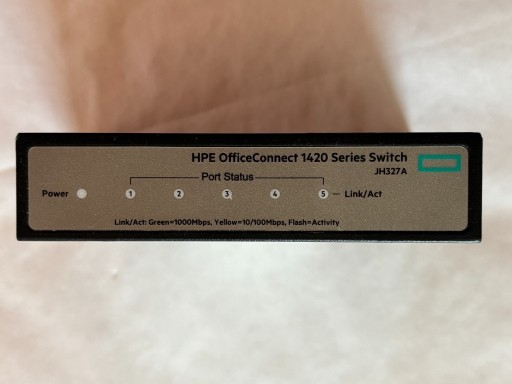 Zdjęcie oferty: Hewlett Packard Enterprise 1420 5G Switch JH327A + 5 paczkordów 