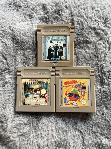 Zdjęcie oferty: Gry Game boy Addams Family Kwirk SpeedBall 2