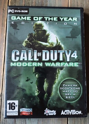 Zdjęcie oferty: Call of Duty 4 Modern Warfare GOTY PC PL