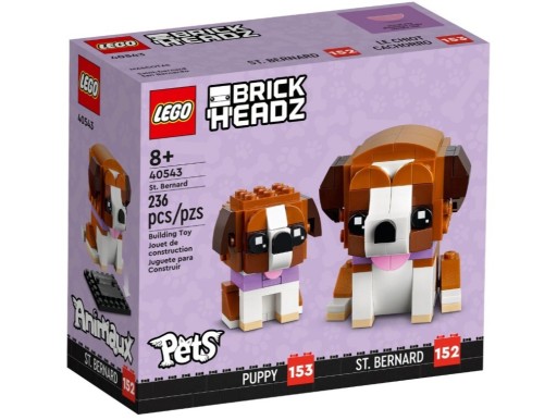 Zdjęcie oferty: Lego BrickHeadz 40543 Bernardyn