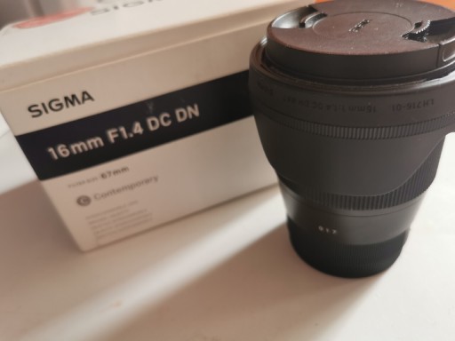 Zdjęcie oferty: Sigma 16mm F 1.4 DC DN mount E