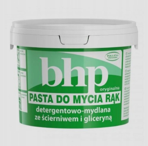 Zdjęcie oferty: BHP Pollena pasta do mycia rąk ze ścierniwem 500g