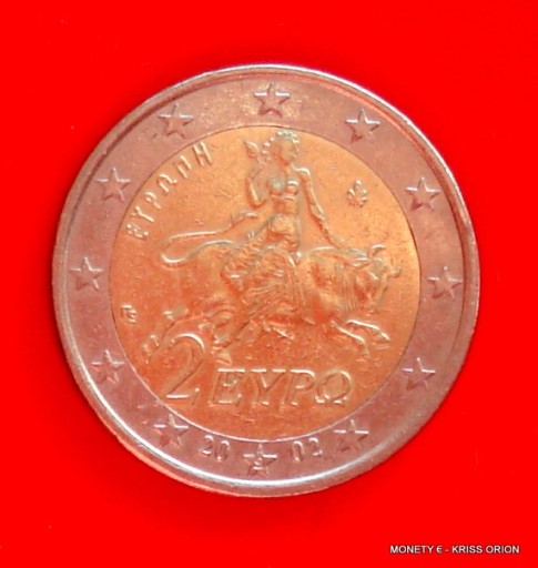 Zdjęcie oferty: 2 Euro 2002 Grecja - S - Finland Vantaa