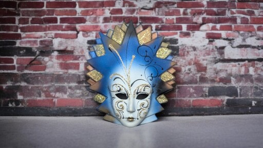 Zdjęcie oferty: Oryginalna Wenecka Maska Karnawałowa - Certyfikat Maschera del Galeone