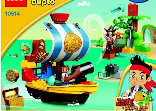 Zdjęcie oferty: Lego duplo statek piracki 10514