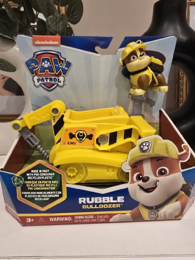 Zdjęcie oferty: PSI PATROL RUBBLE BULDOŻER SPYCHACZ POJAZD + FIGURKA