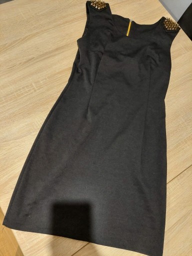 Zdjęcie oferty: Czarna sukienka xl ćwieki