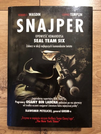 Zdjęcie oferty: Snajper. Opowieść komandosa SEAL Team Six - nowa