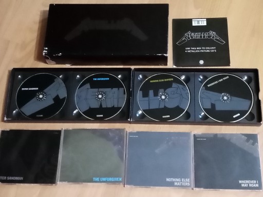 Zdjęcie oferty: Metallica Box Enter Sandman - 4 CD Picture Disc