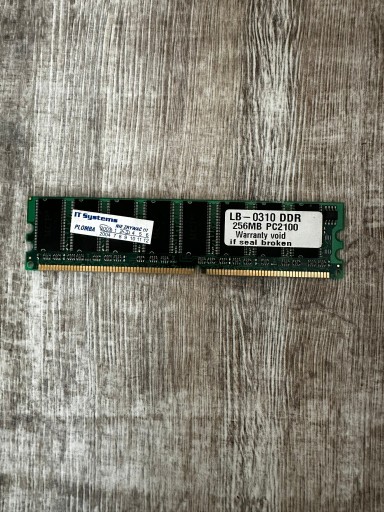 Zdjęcie oferty: Pamięć ram ddr1 256mb