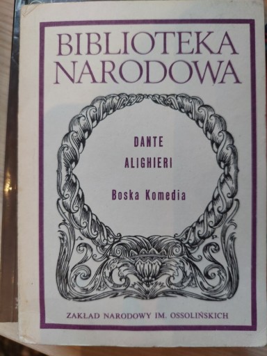 Zdjęcie oferty: BOSKA KOMEDIA Dante Alighieri