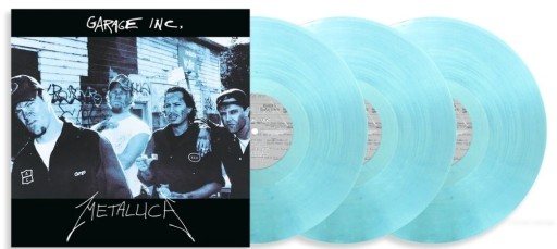 Zdjęcie oferty: METALLICA GARAGE Inc.  3 X winyl Blue