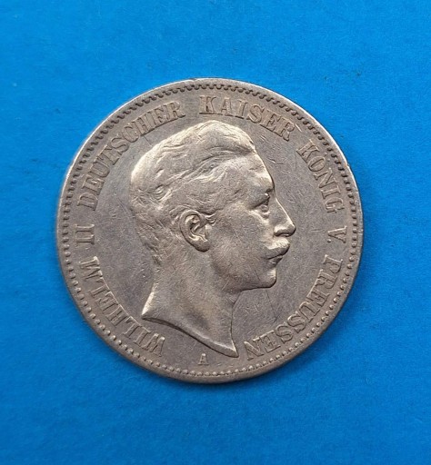 Zdjęcie oferty: Niemcy, Prusy 2 marki 1899, Wilhelm II, Ag 0,900
