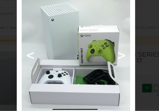 Zdjęcie oferty: KONSOLA XBOX SERIES X DIGITAL 2 PADY 1T