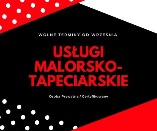 Zdjęcie oferty: Malarz - Tapeciarz WrocłaW/WałbrzycH/ŚWIDNICA 