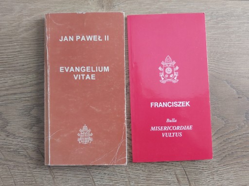 Zdjęcie oferty: Encyklika Jana Pawła II oraz bulla Franciszka