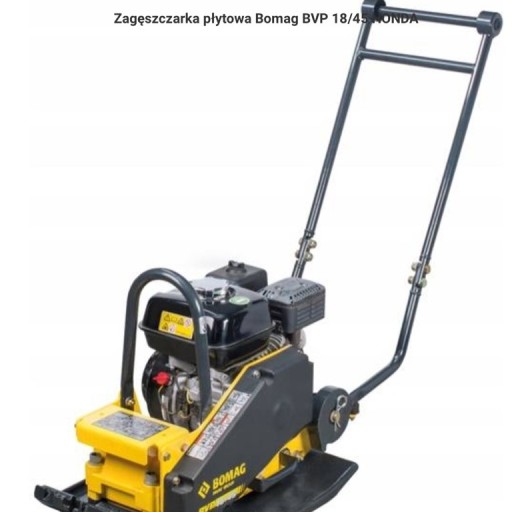 Zdjęcie oferty: Bomag  bvp18/45 zagęszczarka płytowa Honda