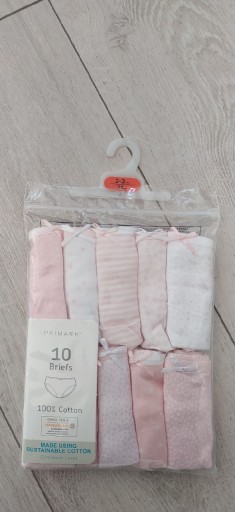 Zdjęcie oferty: Majtki dziewczęce zestaw 10-pak 98 Primark