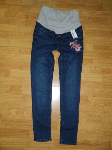 Zdjęcie oferty: Esmara jeansowe spodnie ciążowe roz 38