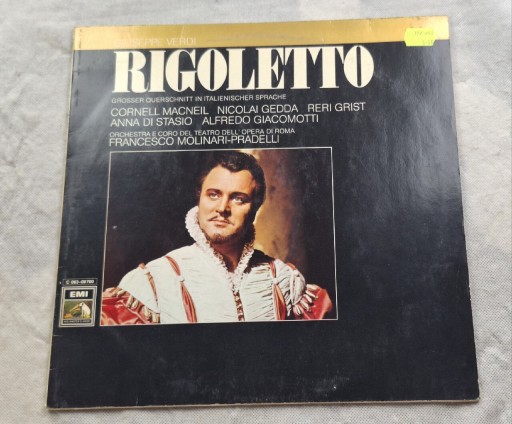 Zdjęcie oferty: LP Verdi - Rigoletto Grosser Querschnitt In 