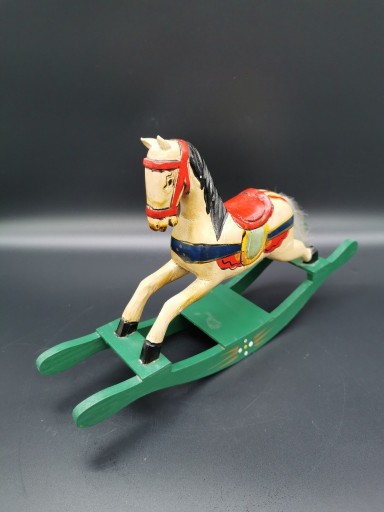 Zdjęcie oferty: Konik na biegunach koń na biegunach vintage antyki