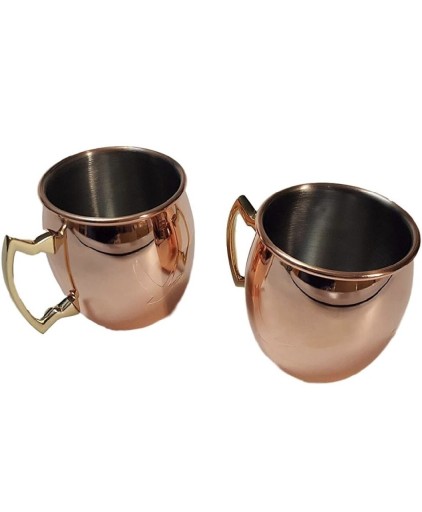Zdjęcie oferty: Grey Goose Vodka Plated Moscow Mule Kubki Miedziane 6 Sztuk 400 ml 