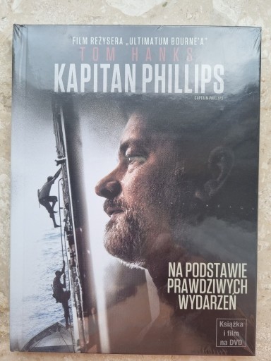 Zdjęcie oferty: "KAPITAN PHILIPS" - książka i płyta DVD