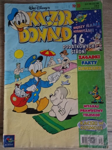 Zdjęcie oferty: DISNEY__ KOMIKS KACZOR DONALD__ nr  29/1998