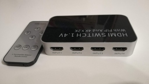 Zdjęcie oferty: Rozdzielacz splitter HDMI Switch 4x1 1.4V With PIP