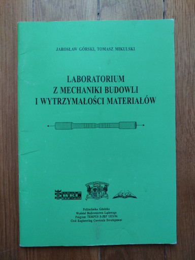 Zdjęcie oferty: Laboratorium z mechaniki budowli i wytrzymałości 