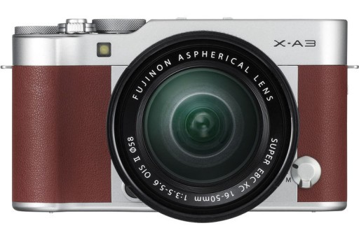Zdjęcie oferty: Fujifilm FinePix X-A3 + obiektyw 16-50 Brązowy