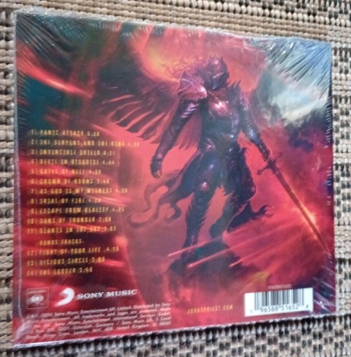 Zdjęcie oferty: JUDAS PRIEST INVINCIBLE  SHIELD CD Deluxe + 3 nagr