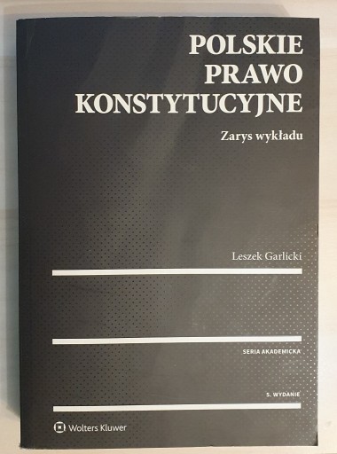 Zdjęcie oferty: Polskie Prawo konstytucyjne w. 5