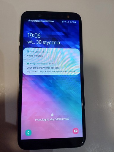 Zdjęcie oferty: Samsung Galaxy A6 3/32GB Dual SIM