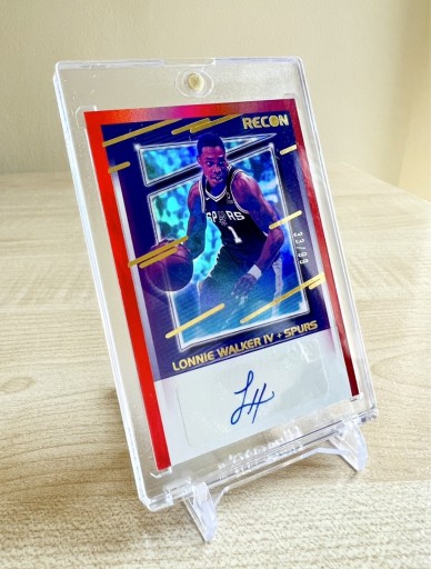 Zdjęcie oferty: 2020/21 Panini Recon Lonnie Walker IV Auto Red /99