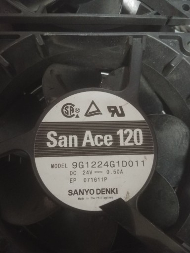 Zdjęcie oferty: Wiatraki Sanyo Denki  San Ace 120 24V