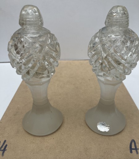 Zdjęcie oferty: bohemia crystal glass czechosłowacja pieprz i sól