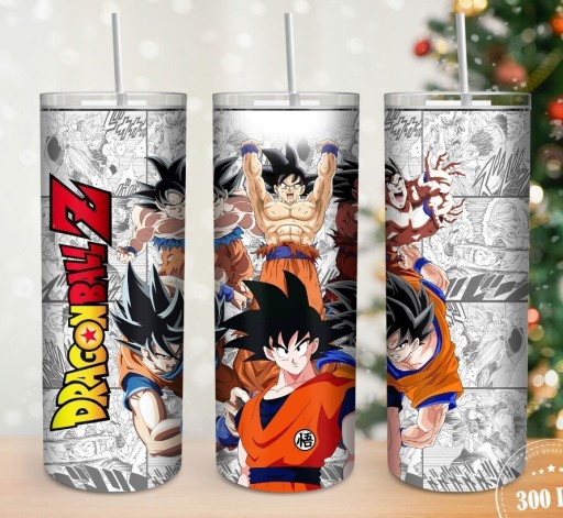 Zdjęcie oferty: Kubek termiczny stalowy z nadrukiem Dragon Ball 