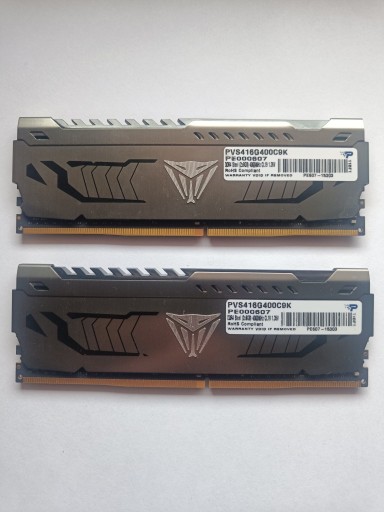 Zdjęcie oferty: Pamięć RAM DDR4 2x8GB Patriot Viper Steel 4000Mhz