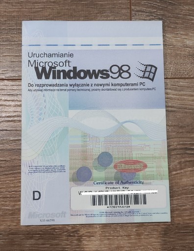 Zdjęcie oferty: Uruchamianie Microsoft Windows 98