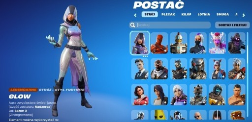 Zdjęcie oferty: KONTO FORTNITE 1000+ SKIN